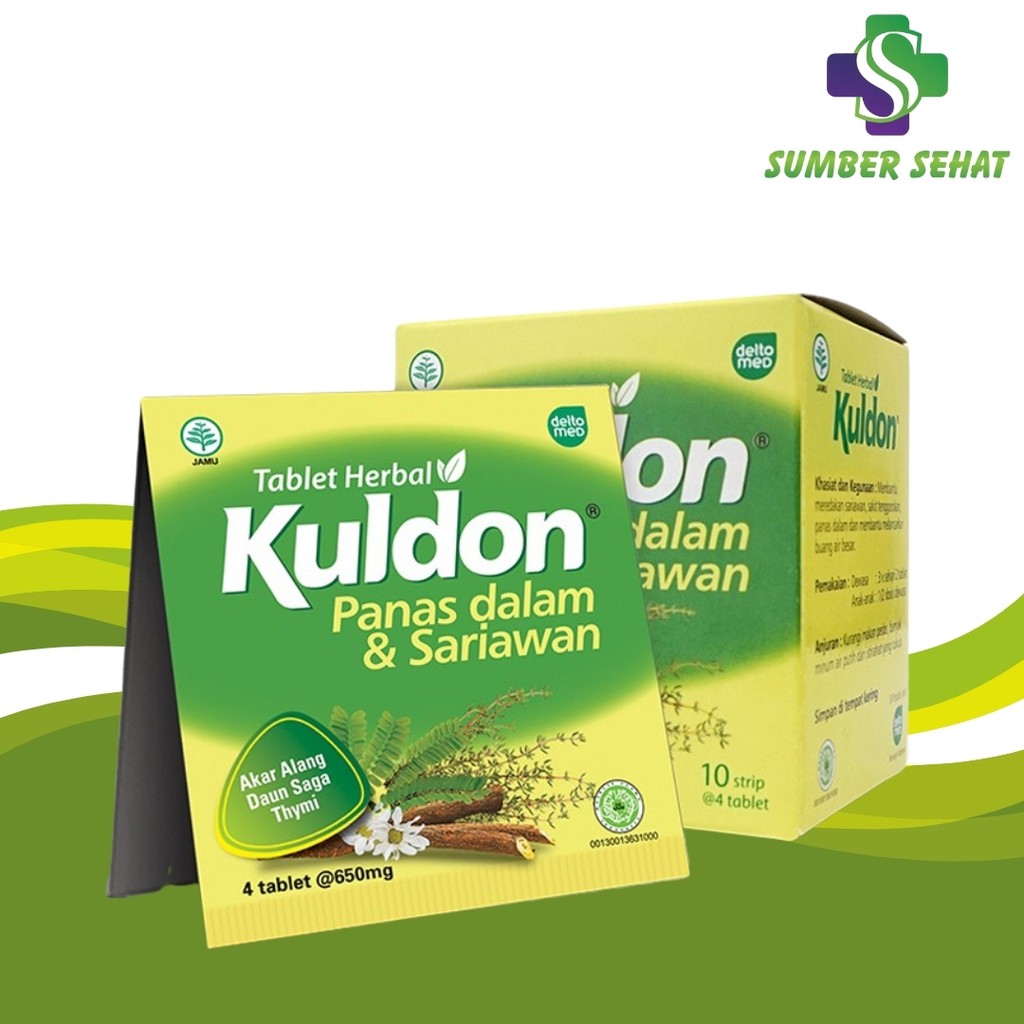 KULDON SARIAWAN BOX 40 TABLET