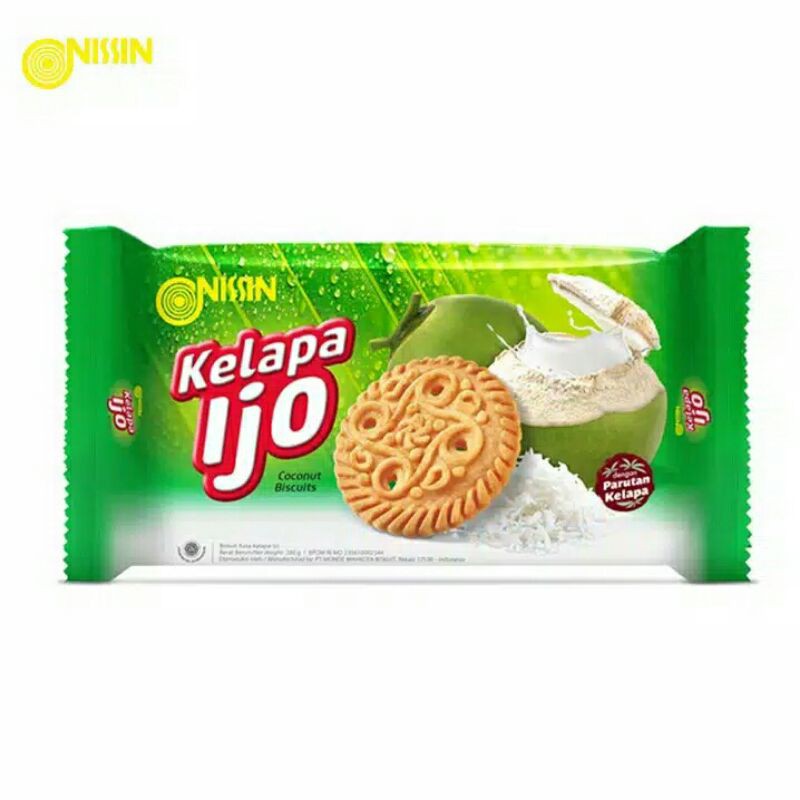 

Nissin Biskuit Kelapa Ijo 280 gr