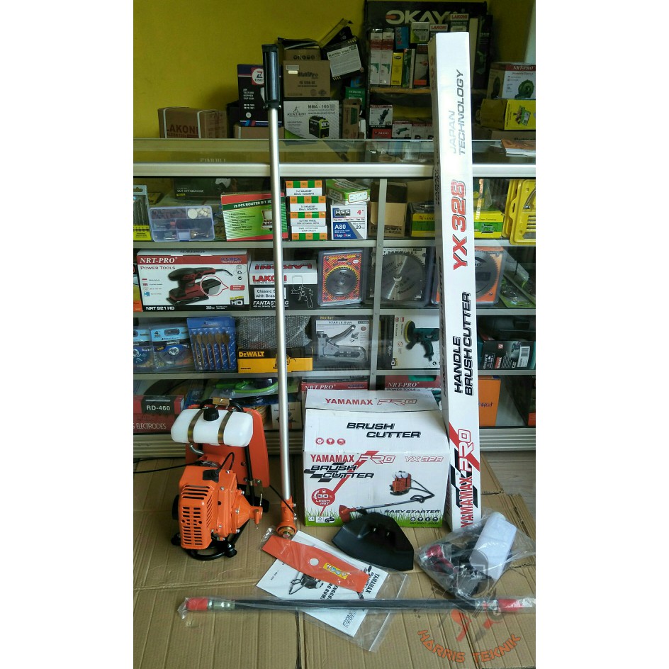 Mesin potong rumput / brush cutter Yamamax Pro YX328 MSPR_391