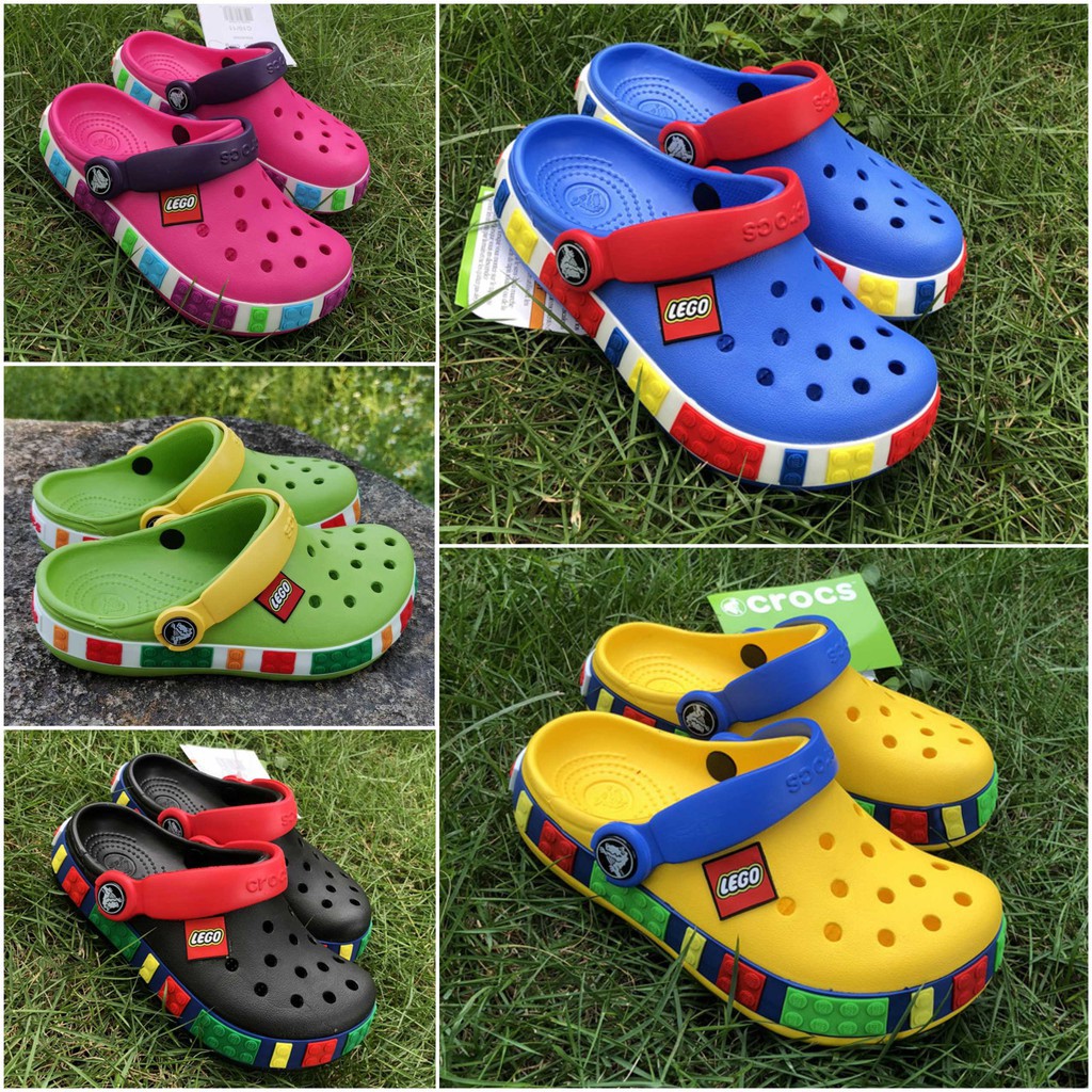 Jual Sale! Crocs Anak Lego Kids Dan Junior Crocs Sandal Sendal Karet