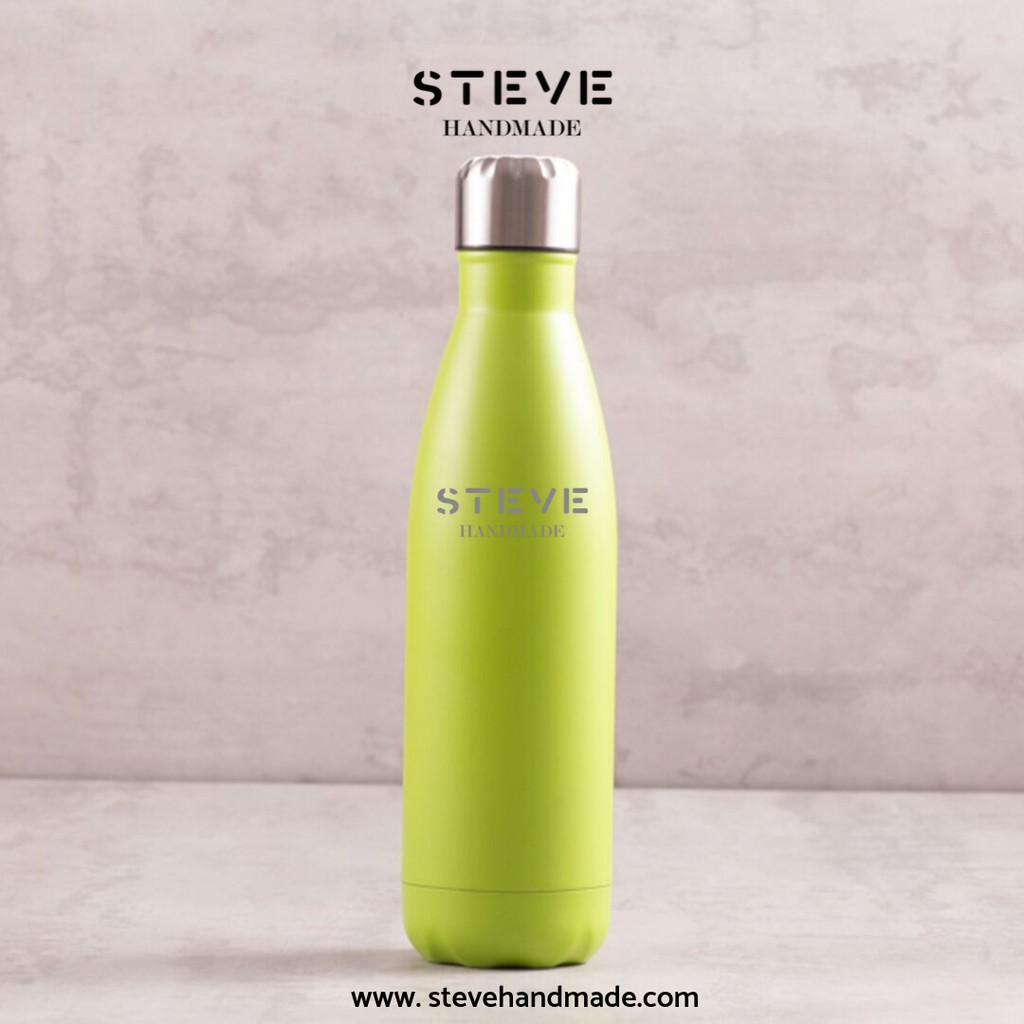 Botol minum stainless termos vacuum tumbler travel mug TM0317 Green