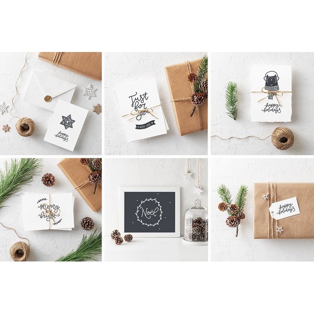 Christmas Mockups Bundle SAVE 70% - Adobe Photoshop