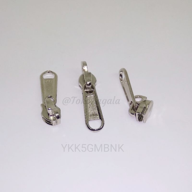 KEPALA RESLETING YKK NO 5 / KEPALA SLETING YKK GEMBOK / SLETING TAS PER 100 PCS