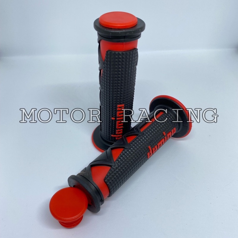 HANDGRIP DOMINO NEW SHARK UNIVERSAL BEAT VARIO HONDA YAMAHA DLL(SEMUA MOTOR BISA)