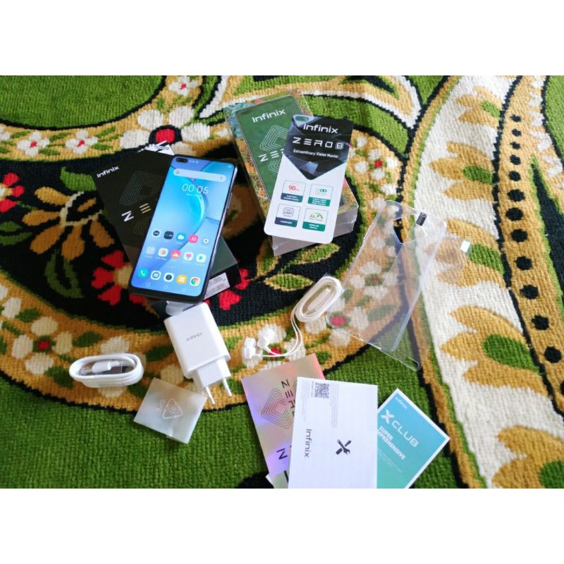 INFINIX ZERO 8 SECOND RAM 8  ROM 128 BARU DI PAKAI SATUHARI