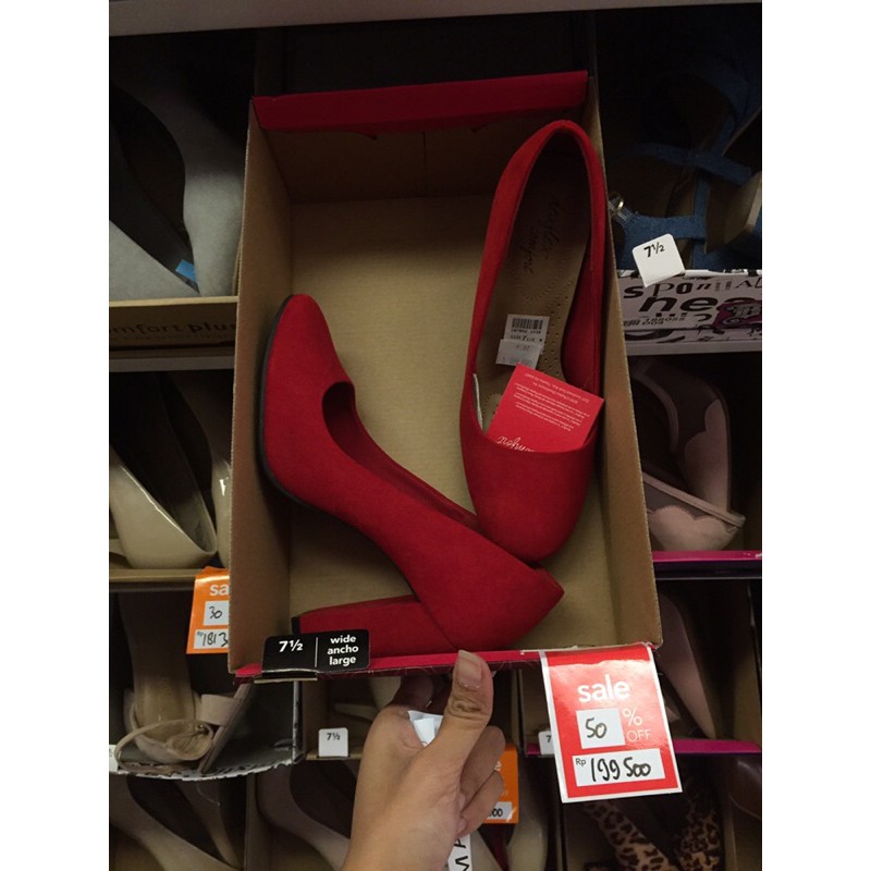 SALE Sepatu Heels deflex by payless original store JASA TITIP