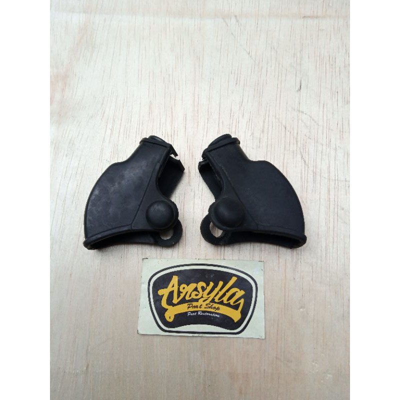 Karet cover Handle Kanan Kiri kopling di rem jialing kancil nos original