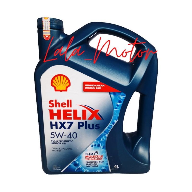 oli mobil Shell helix HX7 galon 4L