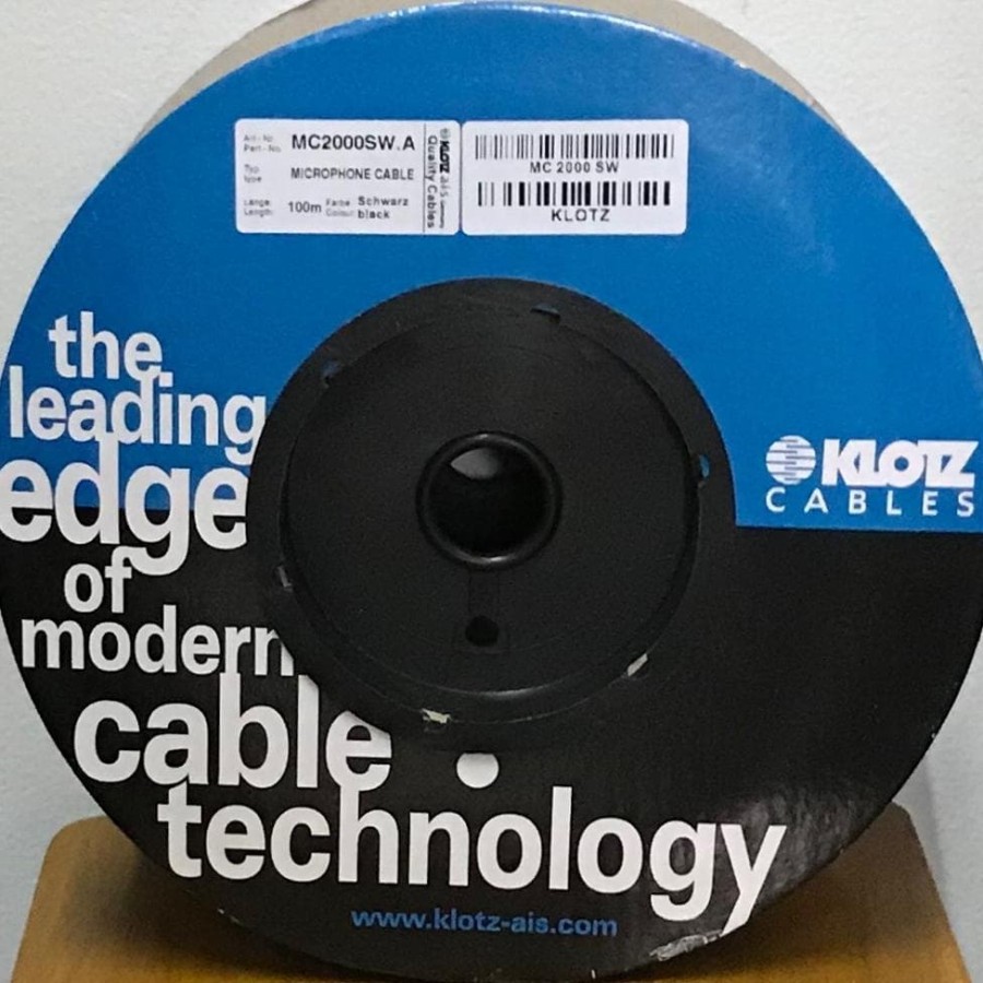 Kabel mic dan audio Klotz MC 2000 Klotz Mc2000 original per meter
