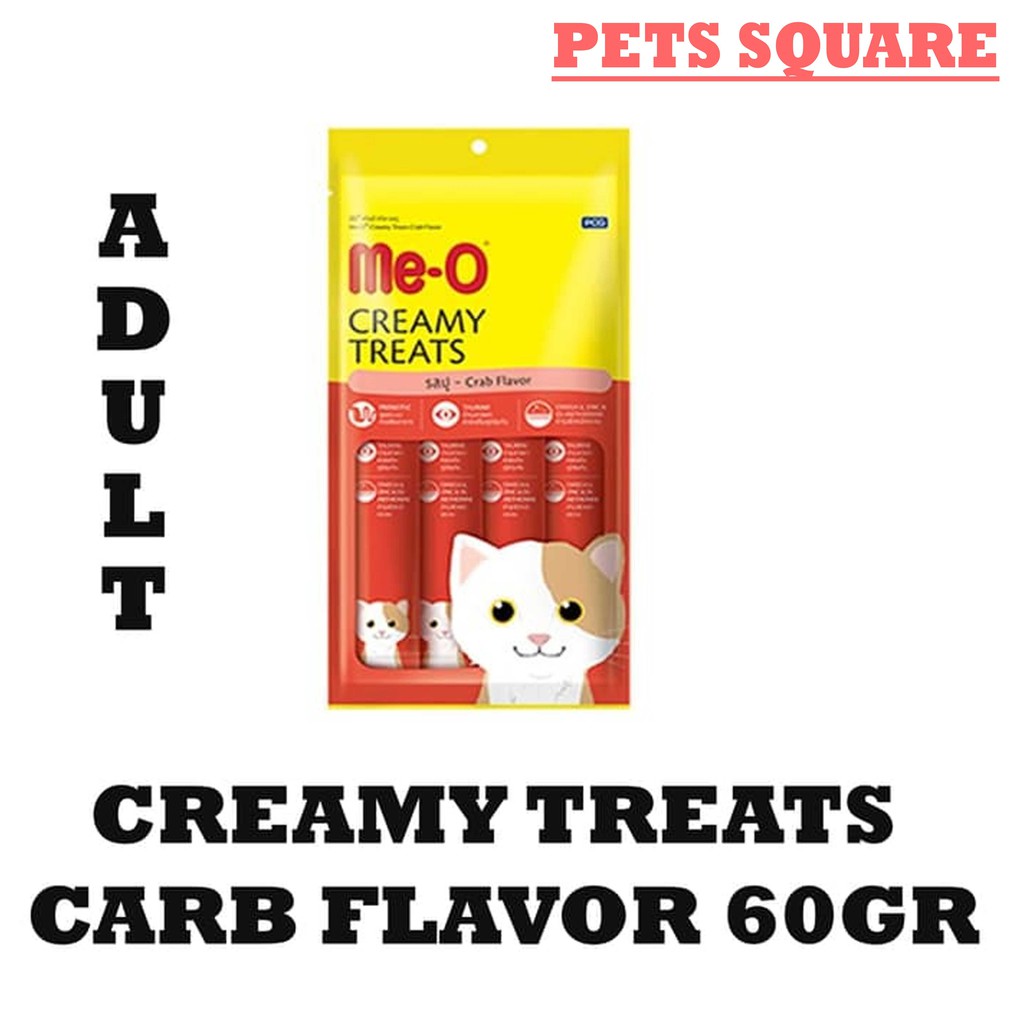 MEO CREAMY TREATS CRAB FLAVOR 60GR