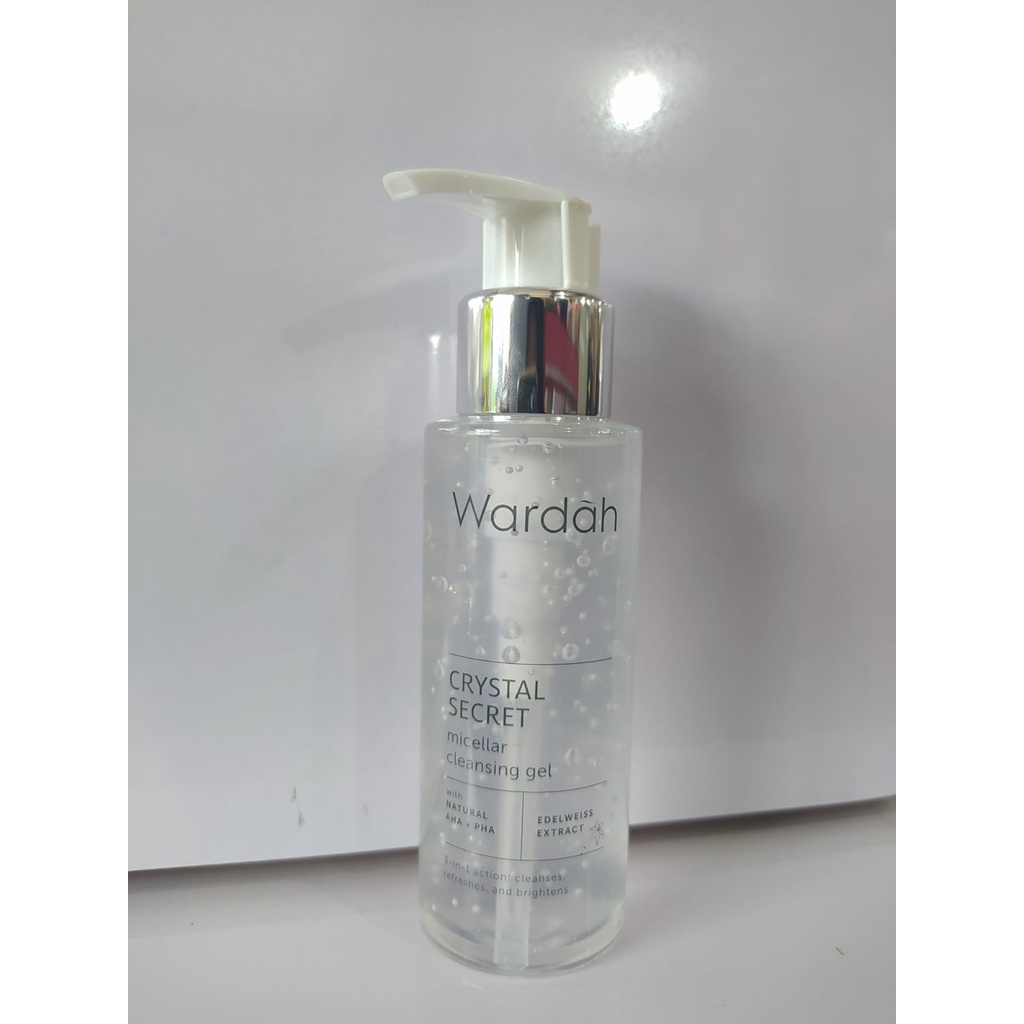 Wardah Crystal Secret Micellar Cleansing Gel - 95ml