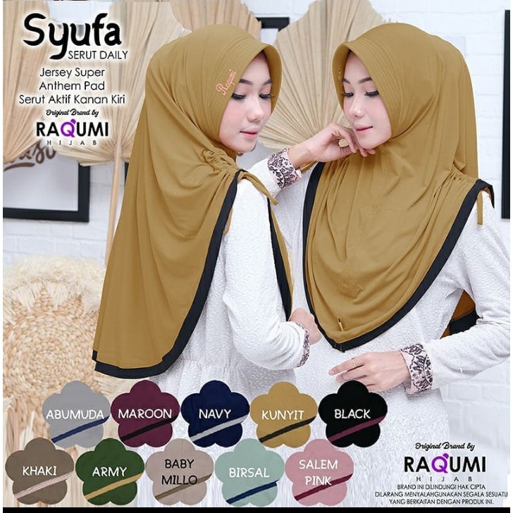 HIJAB INSTANT SYUFA ORI DG