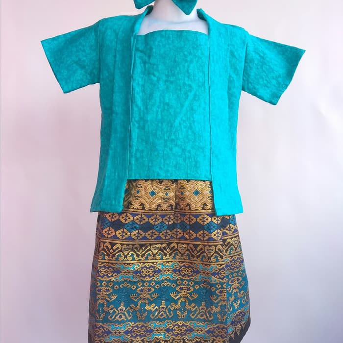AMAZING Kutubaru Kebaya Anak Hijau Tua - 2-3 tahun- Hijau Tosca BT37G