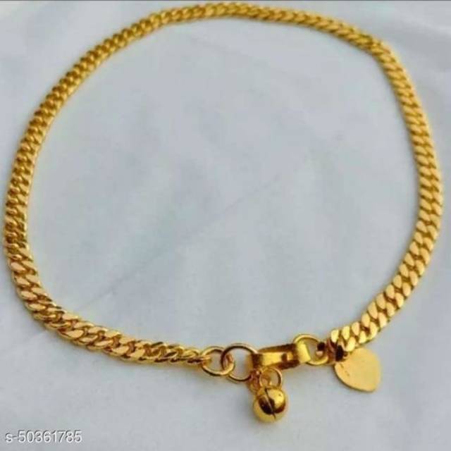 Perhiasan Gelang Kaki-Gold Plated