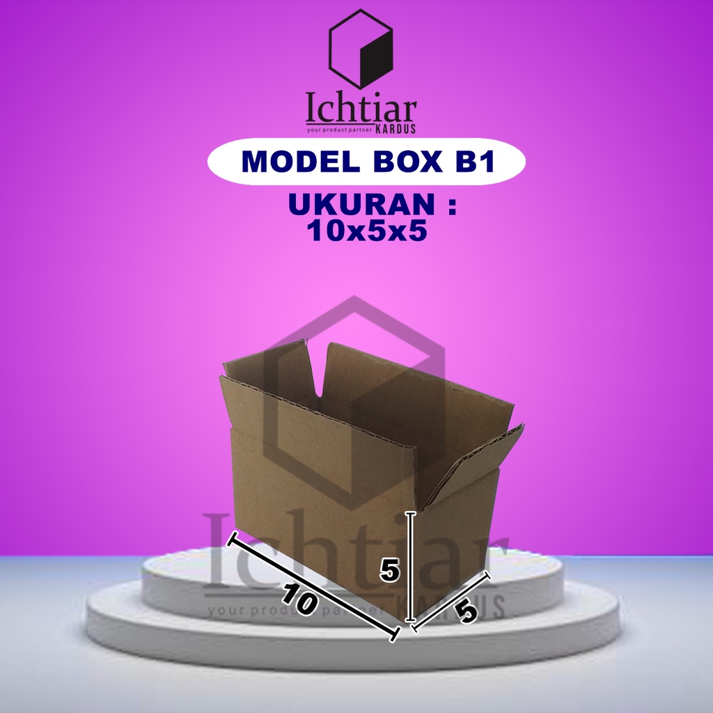 

Karton / Kardus / Box Packing Ukuran 10x5x5 Cm