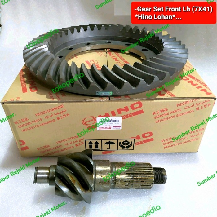 gear set depan hino lohan 7x41 41201-4110