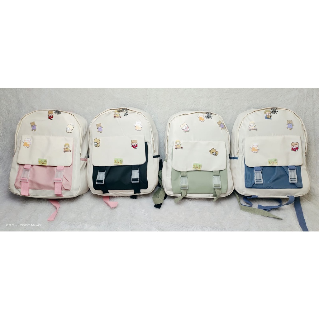 201852 Tas Punggung Cewek Ransel Wanita Import Backpack Cewe Impor (1 KG MUAT 4) GT1977 BQ3503 EL4257 CR7818