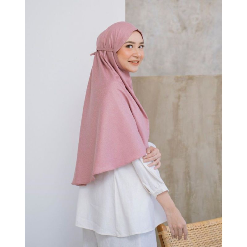 JILBAB BERGO TALI STANADAR SYAFANY,KHIMAR POLOS,JILBAB KHIMAR TALI JUMBO, HIJAB INSTAN MARYAM-5