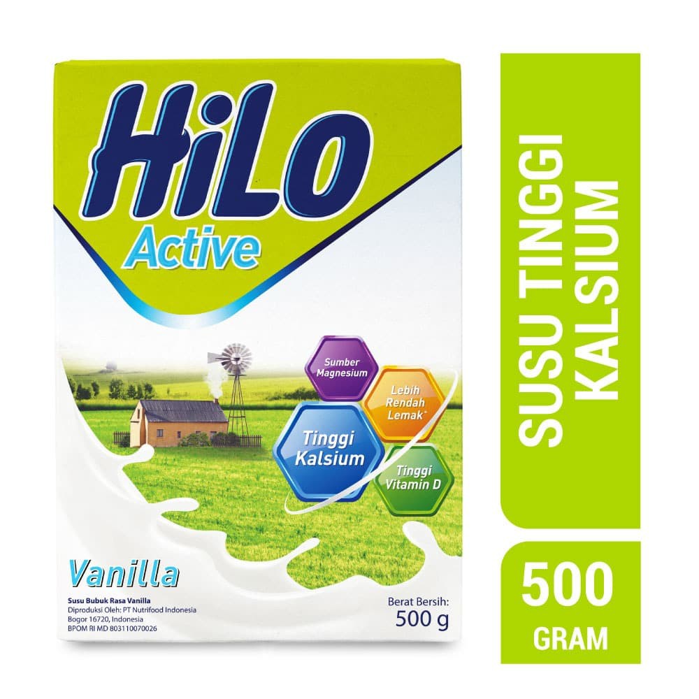 

PROMO HILO ACTIVE VANILLA 500GR TERMURAH