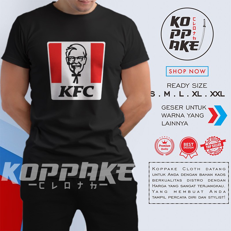 Kaos KFC Logo Baju Perusahaan