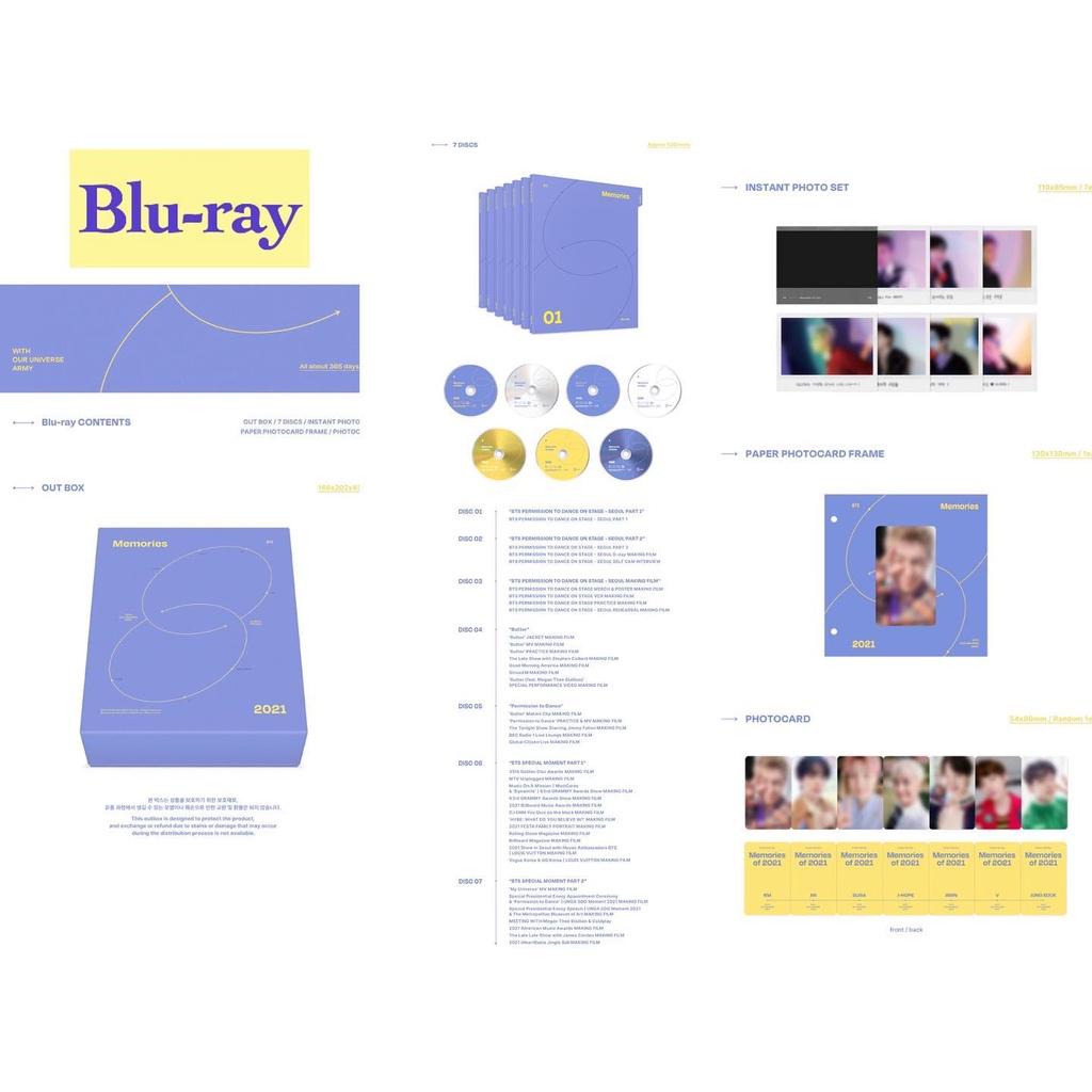 [SHARING] BTS BLURAY MEMORIES