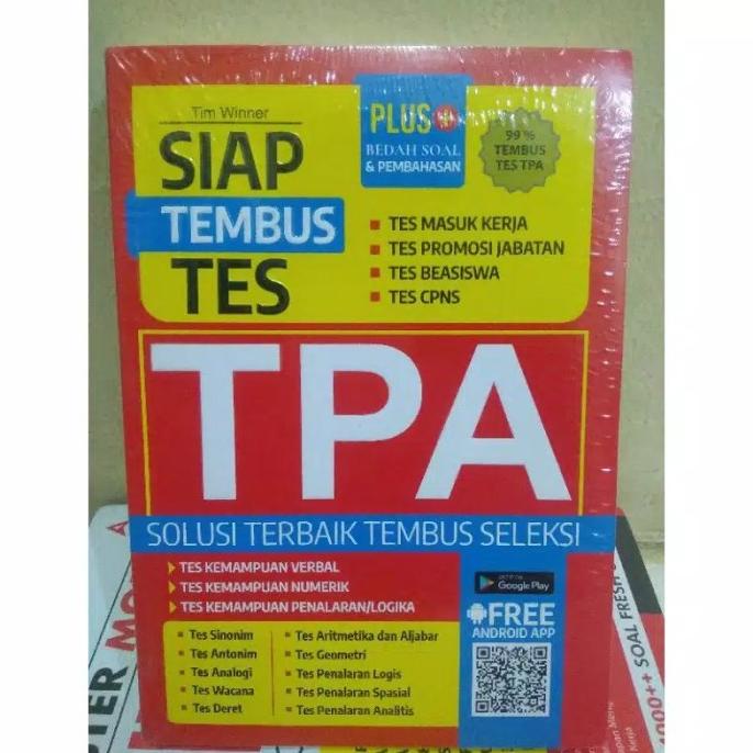 

BUKU SIAP TEMBUS TES TPA