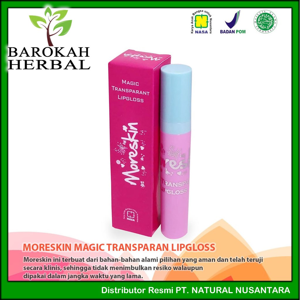 LGLOSS MORESKIN TRANSPARANT LIPGLOSS LGLOSS  LC01,02, 33LC03,LC05,LC07,LC08,LC09 Nasa