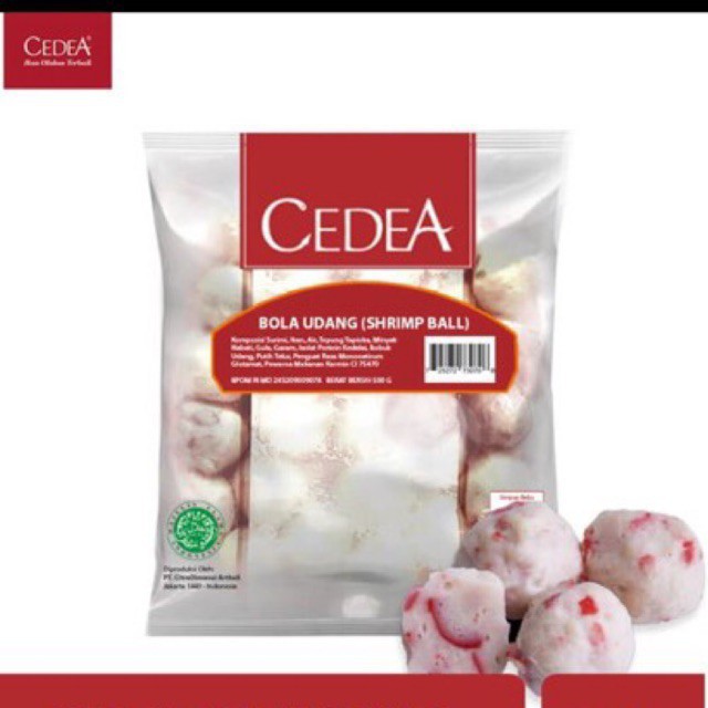 

Cedea Shrimp Ball 200gr