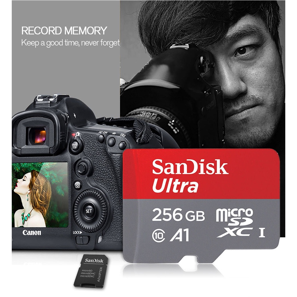 Sandisk Kartu Memori Micro SD 512GB 100MB / S Max Uitra C10 TF card