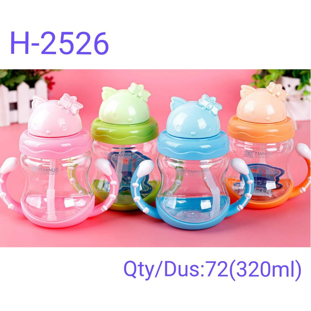 H2526 Botol Minum Anak Lucu - Botol Air Minum H-2526