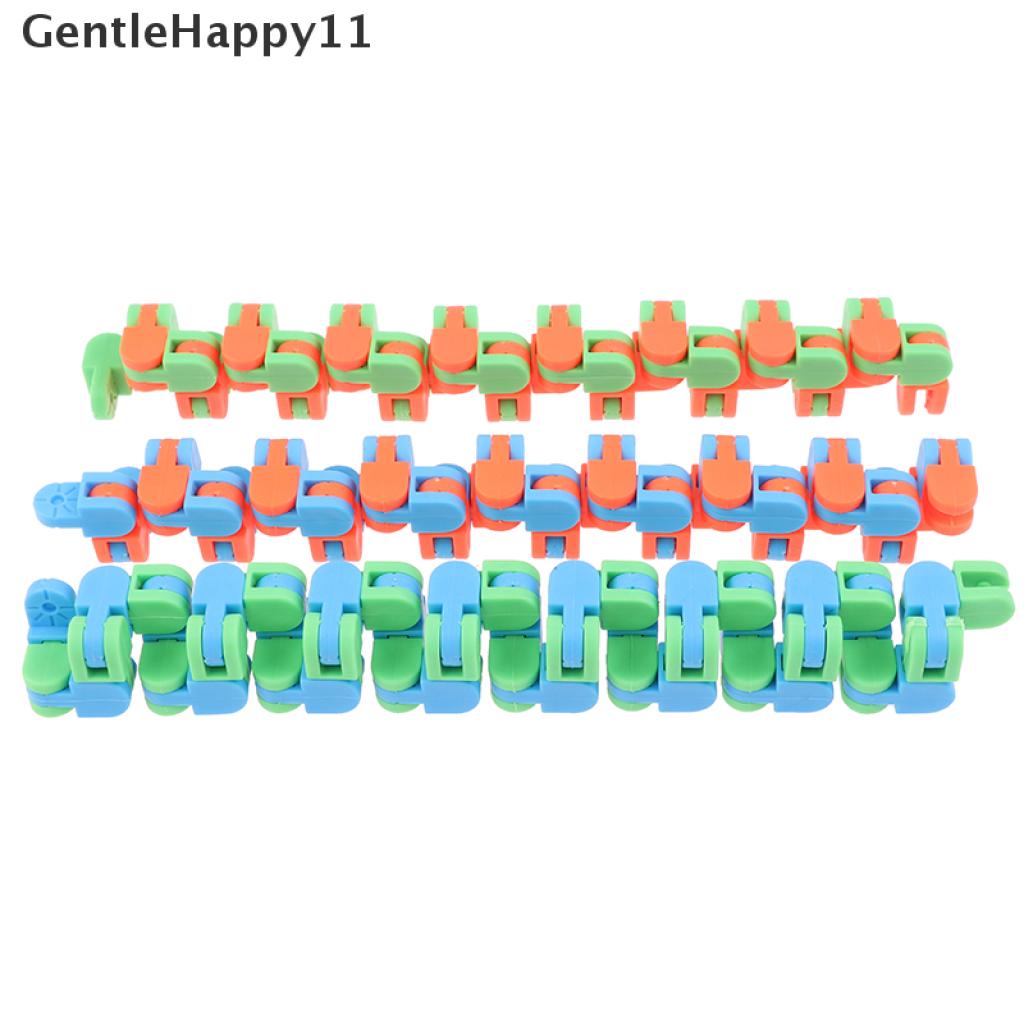 Gentlehappy Wacky Track Snap and Click Mainan Anak Autism Snake Puzzles Classic Sensory Toy