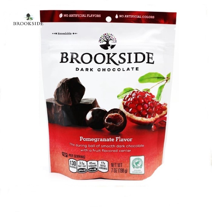 

Coklat Brookside Dark Chocolate Pomegranate 198Gram - Terenak Termurah