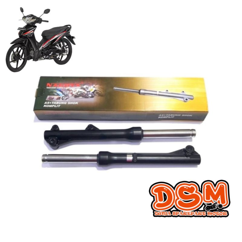 SHOCKBREAKER / SHOCK / SOK DEPAN MOTOR HONDA REVO ABSOLUTE / REVO FIT HITAM