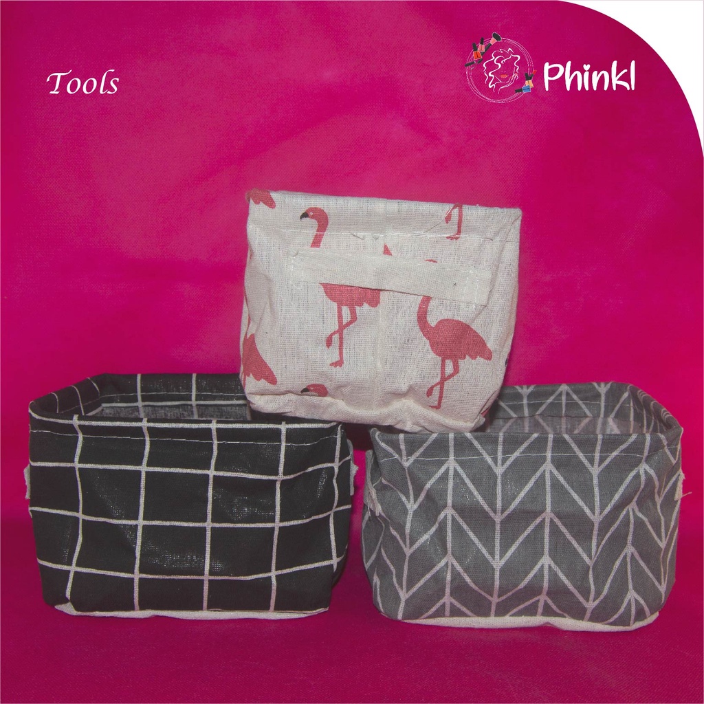 `ღ´ PHINKL `ღ´Keranjang multi fungsi tempat kosmetik tempat serba guna bahan bagus