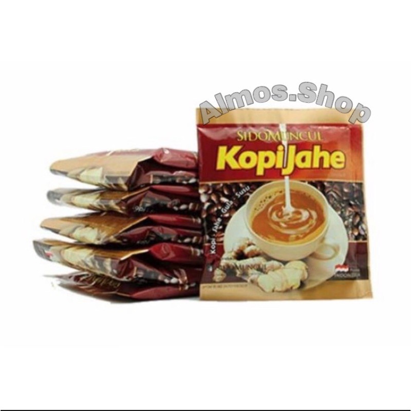 kopi Jahe Dan Susu Jahe Sido Muncul sachet (10pcs)