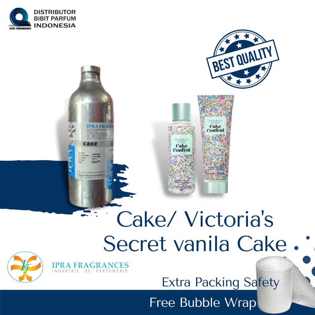 BIBIT PARFUM CAKE/ VICTORIA'S SECRET VANILLA CAKE UKURAN 1000 ML IPRA FRAGRANCE