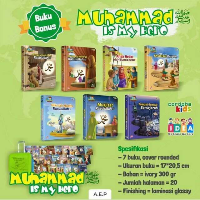 Buku Muhammad is my hero