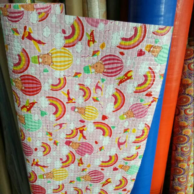 Perlak baby / karpet alas ompol bayi busa meteran