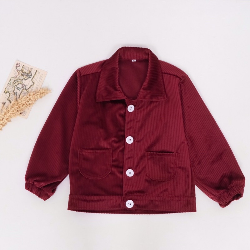 JAKET ANAK KEREN / JAKET ANAK UNISEX / JAKET ANAK CORDUROY