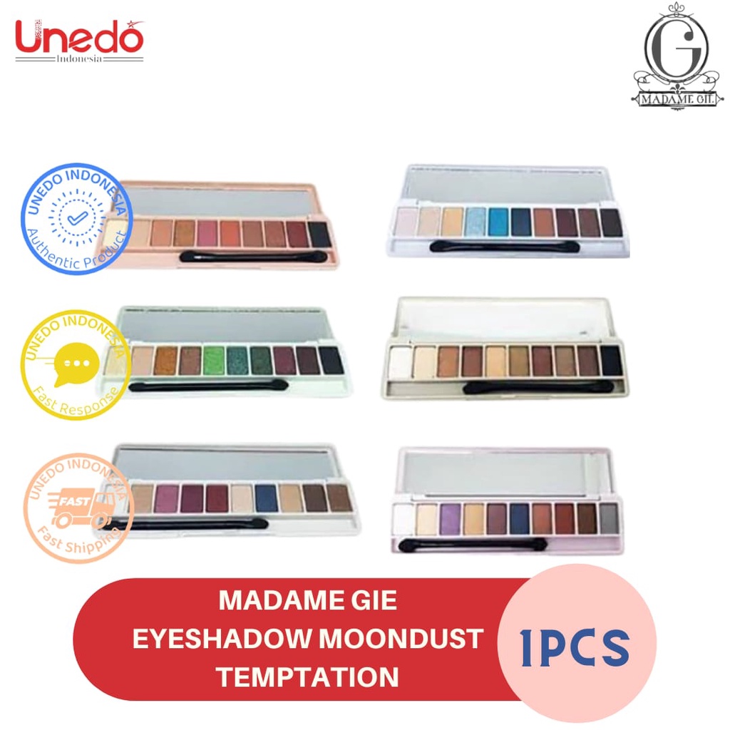 MADAME GIE Eyeshadow Moondust Temptation MakeUP