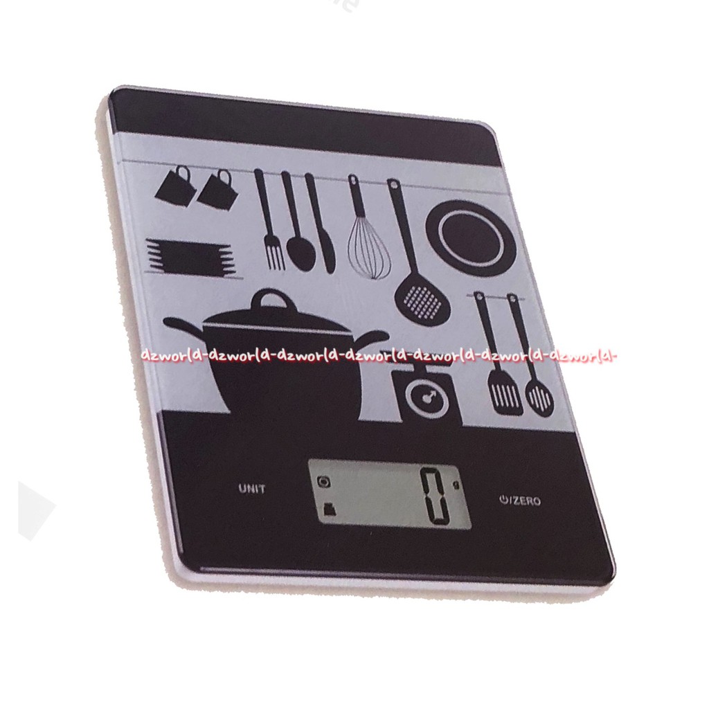 Krischef Electronic Kitchen Scale Timbangan Digital Dapur Alat Timbang Kapasitas 5Kg