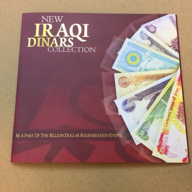 ALBUM UANG IRAQ / IRAK BESERTA FOLDER