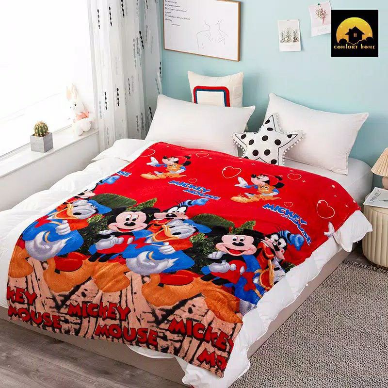 Selimut Karakter,selimut motif,selimut anak&dewasa,selimut lembut,selimut anak,selimut mickey mouse