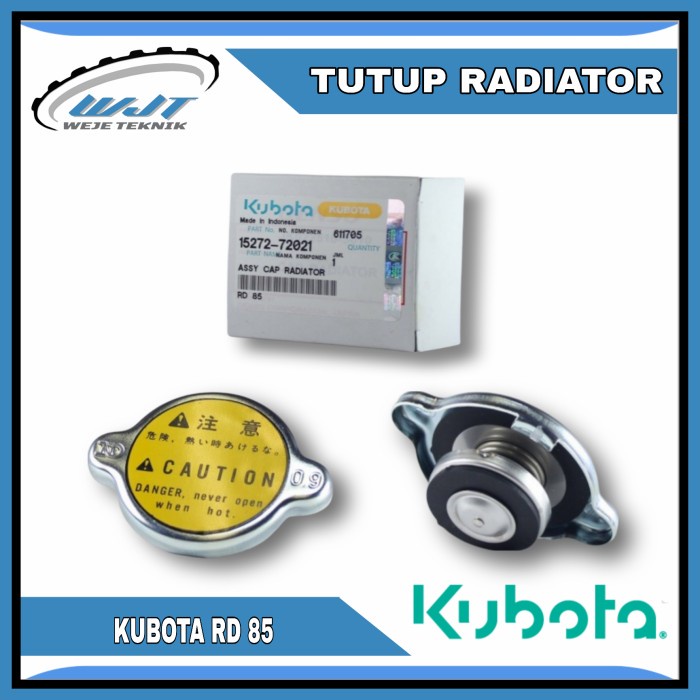 Tutup Radiator Kubota Cap Radiator Assy Kubota Original 100%