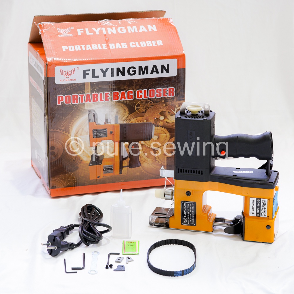 Mesin Karung GK-500 / Portable Bag Closer Merk FLYING MAN