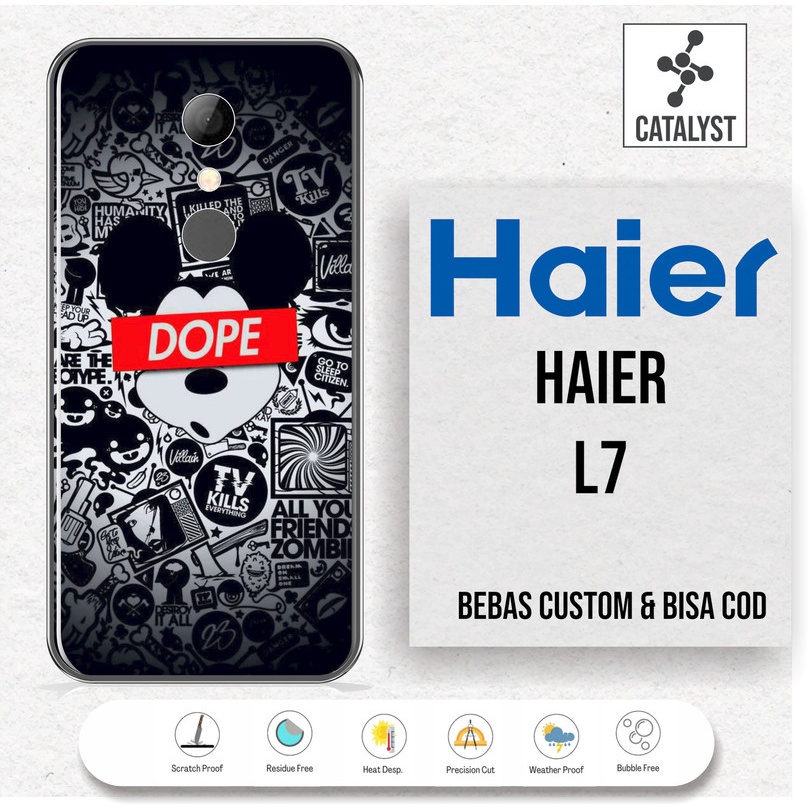(Buy 1 Get 2) Garskin Skin HAIER L7 - KODE -721H Bisa Custom - Sticker Case