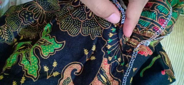 Maura Couple - Sania Ruffle Batik Couple Ori Ndoro Jowi Dnt Garansi Termurah Shopee - Batik Couple