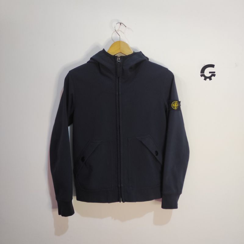 stone island junior softshell