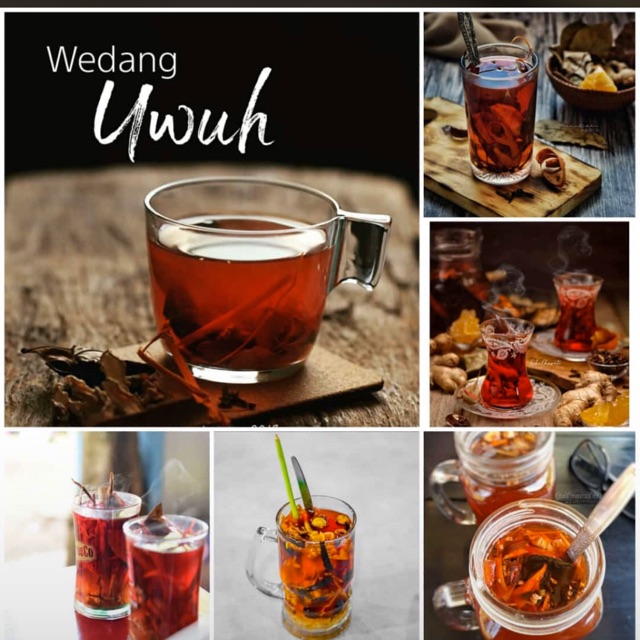 

Wedang uwuh 1 mika isi 10 pcs siap saji