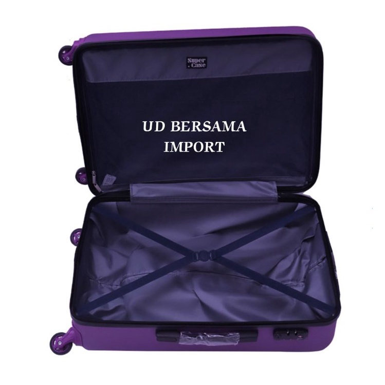 SUPERCASE Koper 20Inc Macaroon Ungu/Luggage Travel